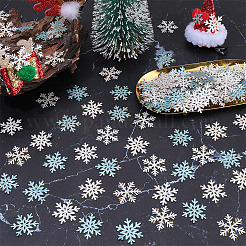 200 x Weihnachts-Schneeflocken-Papierkonfetti&nbsp;DIY-CY0002-41