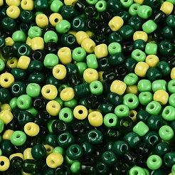 Perline di semi di vetro opache e trasparenti&nbsp;SEED-Q041-06D