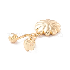 Blumenstrass-Charme-Bauchring&nbsp;LS-AJEW-F057-19G