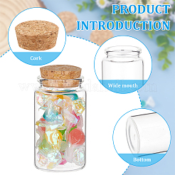 Leere Glasflasche&nbsp;AJEW-WH0470-43C