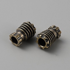 Europäische Edc-Perlen aus Messing&nbsp;KK-WH0081-63AB