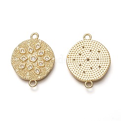 Messing micro pave klare zirkonia anhänger&nbsp;ZIRC-B002-26G