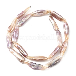 Natürliche Barock Keshi Perlen Stränge&nbsp;PEAR-B004-04A-02A