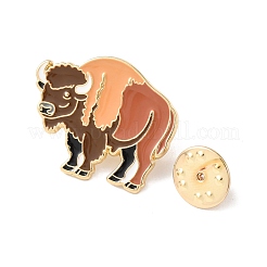 Yak-Emaille-Anstecknadeln&nbsp;JEWB-L022-01A-G