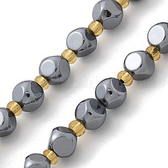 Brins de perles rondes en pierre térahertz&nbsp;G-R002-01A