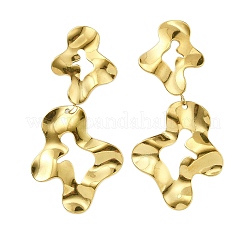 Ohrstecker aus 304 Edelstahl für Damen&nbsp;EJEW-K268-13A-G