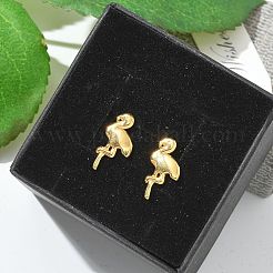 Boucles d'oreilles à tige en acier inoxydable 304 pour femmes&nbsp;LS-STAS-Z117-15G-03