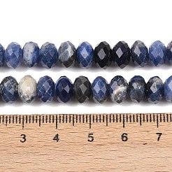 Natur Sodalith Perlen Stränge&nbsp;G-C259-A23-5x8mm