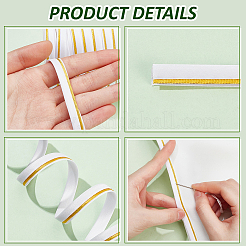 Polyester-Satin-Paspelband&nbsp;OCOR-WH0091-32B