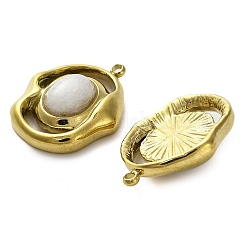 Pendentifs naturelles en agate blanche&nbsp;STAS-H438-10G-01