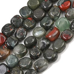 Naturelles africaines perles bloodstone brins&nbsp;GG-CBA787B-A27