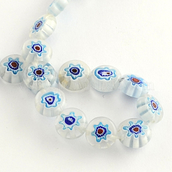 Millefiori a mano fili di perline di vetro&nbsp;LK-R006-15J