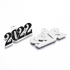 Pendentifs d'émail en alliage&nbsp;PALLOY-N160-001-01S-RS