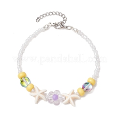 Bracciali con perline di vetro da donna&nbsp;BJEW-JB11630
