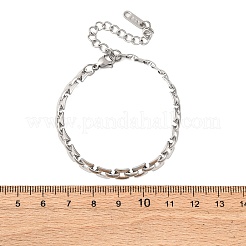 Panther-Kettenarmbänder aus 304er Edelstahl für Damen&nbsp;BJEW-R027-07P