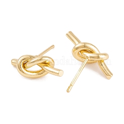 Ohrringe aus Messing mit Rack-Beschichtung&nbsp;EJEW-S219-02G