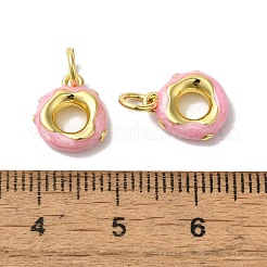 Messing Emaille Anhänger / charms&nbsp;KK-H487-19G