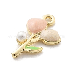 Pendentifs d'émail en alliage&nbsp;LS-ENAM-F151-02G