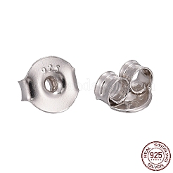 Anlaufgeschützte rhodinierte Ohrstecker aus Sterlingsilber&nbsp;STER-K167-041P