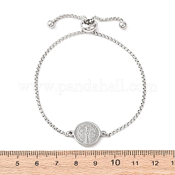 304 Edelstahl-Armbänder mit Schiebegliedern&nbsp;BJEW-B163-01P