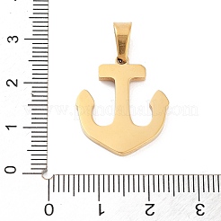 Anhänger aus Edelstahl 304&nbsp;LS-STAS-M062-01G-A