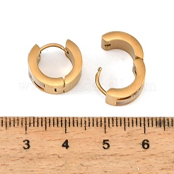 Ohrringe aus Edelstahl 304 mit Zirkonia für Damen&nbsp;SA-CBAF36C-01G