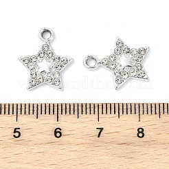 Legierung Kristall Strass Anhänger&nbsp;ALRI-T012-05B-P