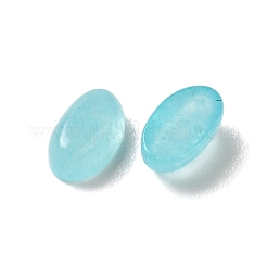 Natürliche weiße jadegefärbte Cabochons&nbsp;G-F772-01A-04