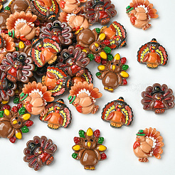 40 Stück 4 Stile Thanksgiving Harz Cabochons&nbsp;RESI-SC0036-39