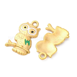 304 Edelstahl-Emaille-Anhänger&nbsp;STAS-B085-23G