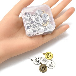 30 pz 5 stili pendenti in lega di stile tibetano&nbsp;FIND-YW0003-34