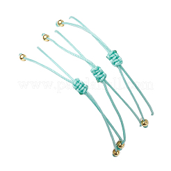 3 pz 3 stili braccialetti di perline intrecciate con pietre preziose&nbsp;BJEW-JB11146-03