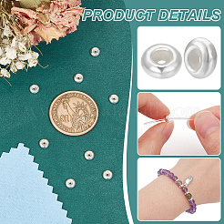 8 pièce de perles en argent sterling&nbsp;STER-BC0002-48A-S