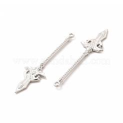 Crémaillère en alliage de placage gros pendentifs&nbsp;PALLOY-E025-16P