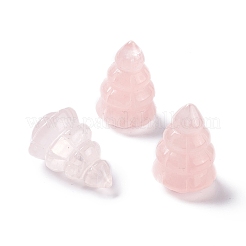 Décorations d'affichage en quartz rose naturel&nbsp;G-H275-01A