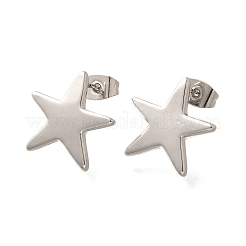 Clous d'oreilles en laiton&nbsp;EJEW-B118-03P