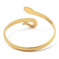 Bracelets manchettes en acier inoxydable 304&nbsp;BJEW-P302-03G