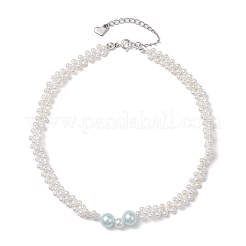 Muschelperlen-Perlenketten&nbsp;NJEW-JN04946