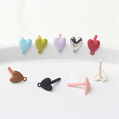 Boucles d'oreilles à tige en alliage de 5 couleur&nbsp;FIND-SP0005-60A