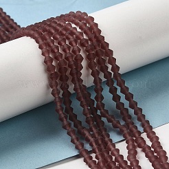 Imitieren Sie österreichische Kristallglasperlenstränge&nbsp;GLAA-F029-TM3mm-B05