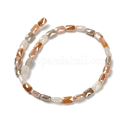 Chapelets de perles en verre électroplaqué&nbsp;X-EGLA-P065-02A-03