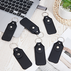 8 Stück USB-Stick-Aufbewahrungshülle aus PU-Leder mit Schlüsselanhänger&nbsp;AJEW-CY0002-97