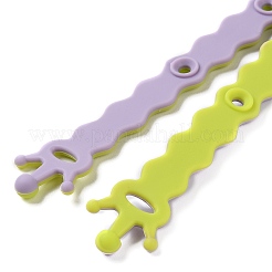 Chaînes porte-sucette en silicone pour bébé&nbsp;SIL-P004-B03