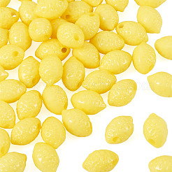 50 Stück undurchsichtige Acrylperlen&nbsp;SACR-TADJ0001-01A