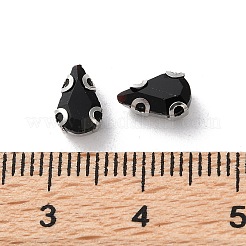 Tropfenförmiger Strass zum Aufnähen&nbsp;RGLA-L028-09B-03