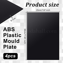 Planche en plastique ABS&nbsp;DIY-WH0496-32A
