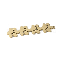 Pendentifs en acier inoxydable 304&nbsp;LS-STAS-E501-01G-04