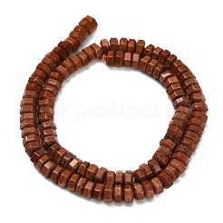 Perle sintetiche Goldstone fili&nbsp;G-G317-A06-3x6mm