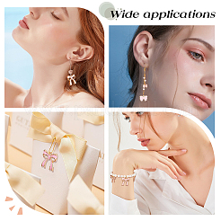 40pcs 4 pendentifs en émail en alliage d'or clair de style&nbsp;ENAM-SC0002-72