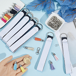 DIY-Kits zur Herstellung von Schlüsselanhängern und Lippenstifthüllen aus Gummi mit Wärmeübertragung&nbsp;DIY-SP0006-61B